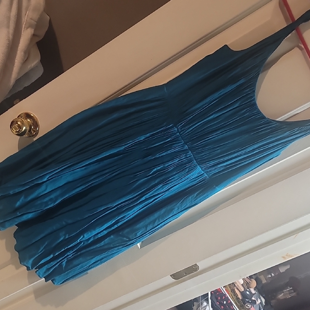 Madewell teal dress